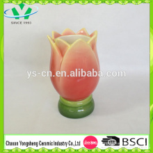 China-Fabrik-Großverkauf-moderne keramische Vase mit Lotus-Blume